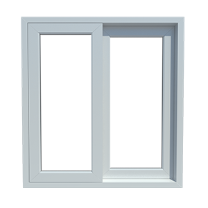 Jendela Geser UPVC